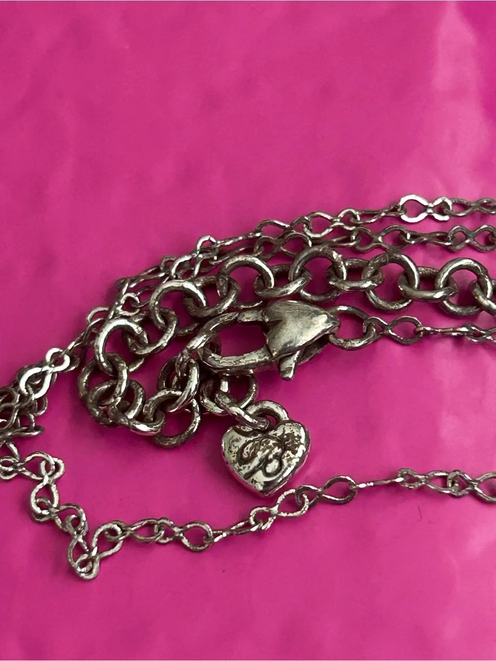 Brighton Art & Soul necklace featuring mixed-metal horseshoe pendant/charms.